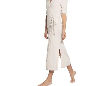 NWT Barefoot Dreams Wrap Dress Sand Dune Small